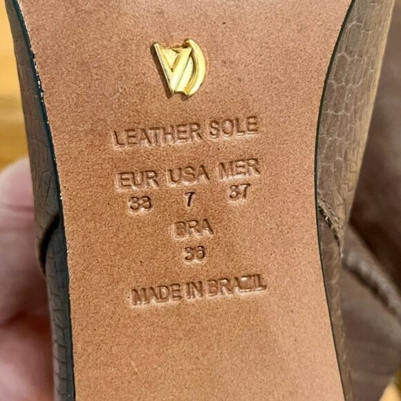 Vincenza Friday Fever Heel Boots - Brown - Picture 7 of 7